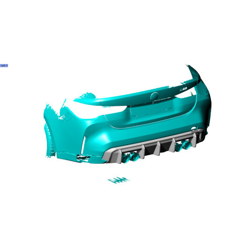 Real Carbon Fiber Rear Bumper Diffuser for BMW G80 G82 G83 M3 M4 2021-2024